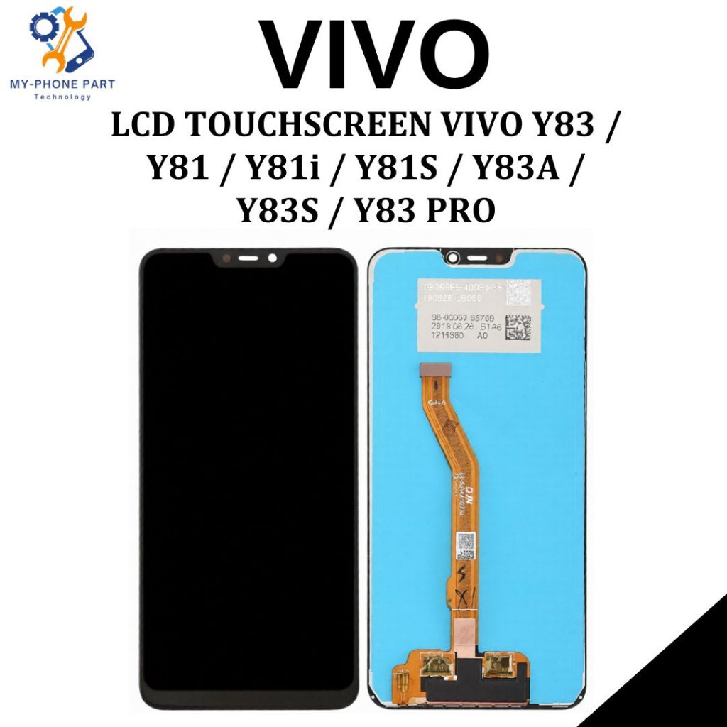 LCD TOUCHSCREEN VIVO Y83 / Y81 / Y81i / Y81S / Y83A / Y83S / Y83 PRO