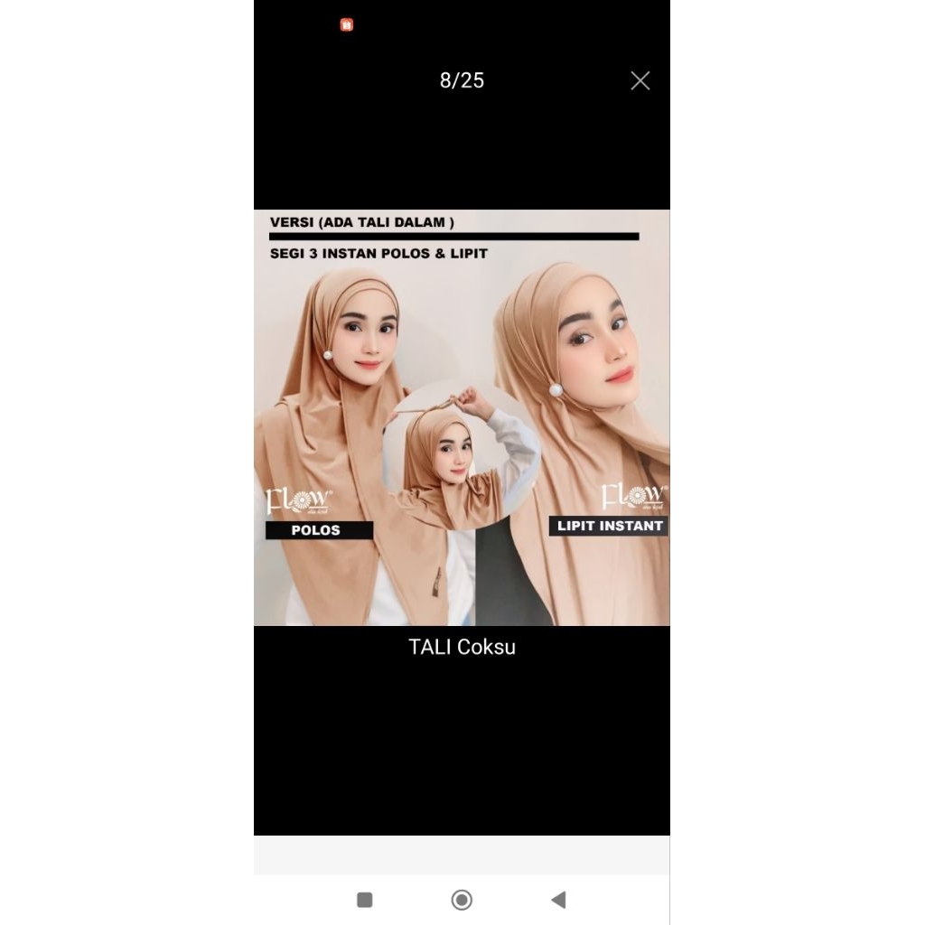 hijab instan By Flow hijab