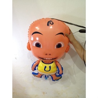 balon foil karakter upin ipin ulang tahun anak laki laki