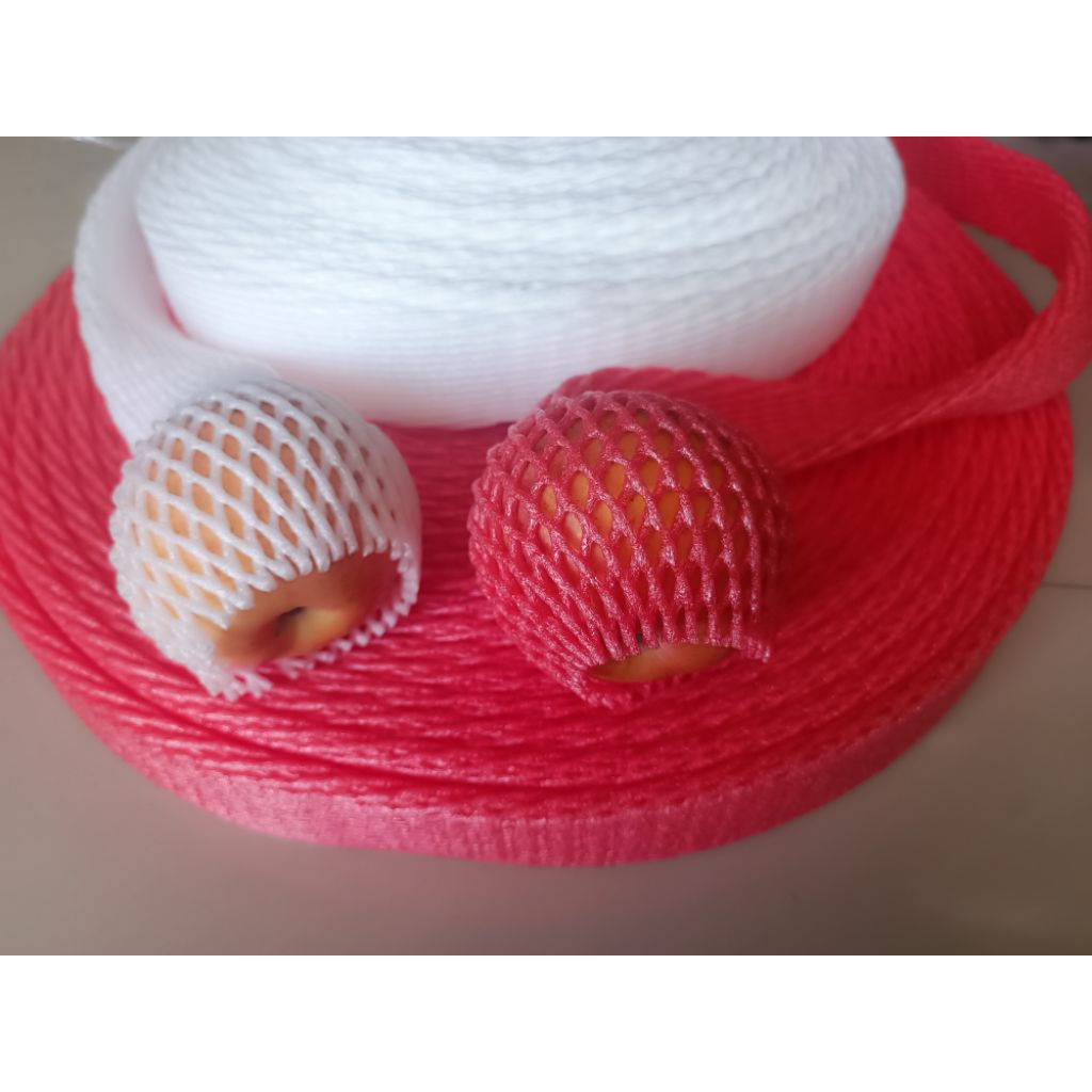 foam net MERAH  PUTIH   spon busa Buah bungkus buah buahan