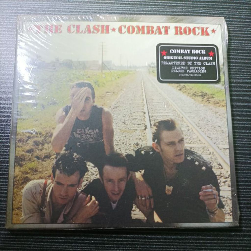 CD THE CLASH - COMBAT ROCK / UK RLEEASES