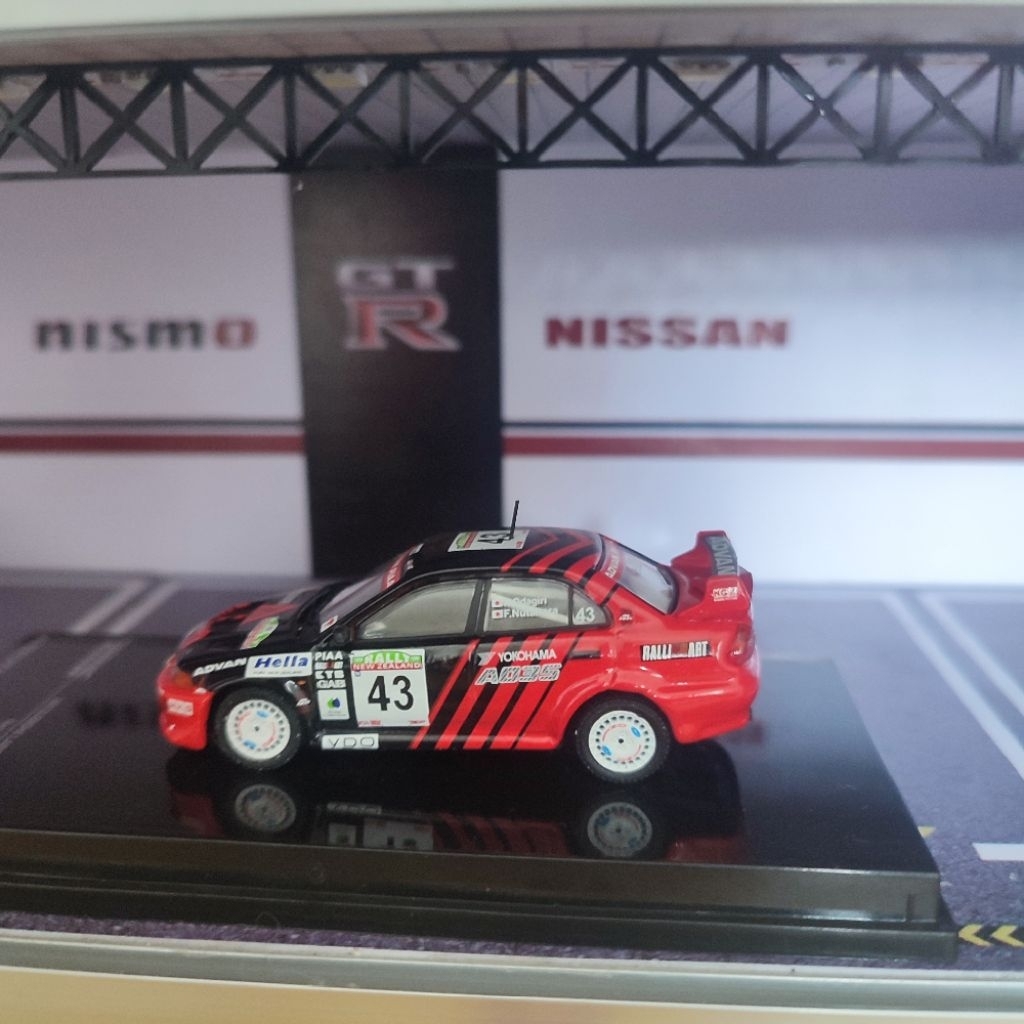 tarmac lancer evolution v rally new zeland