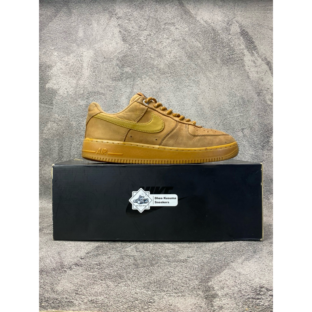 Sepatu Second AF1 Flax Size 42 Original Guarantee 100%