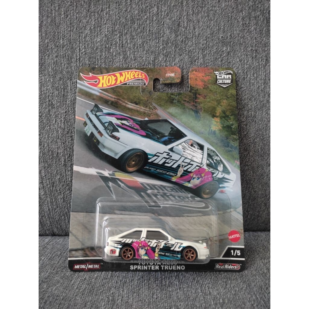 Hotwheels Toyota AE 86 Sprinter Trueno