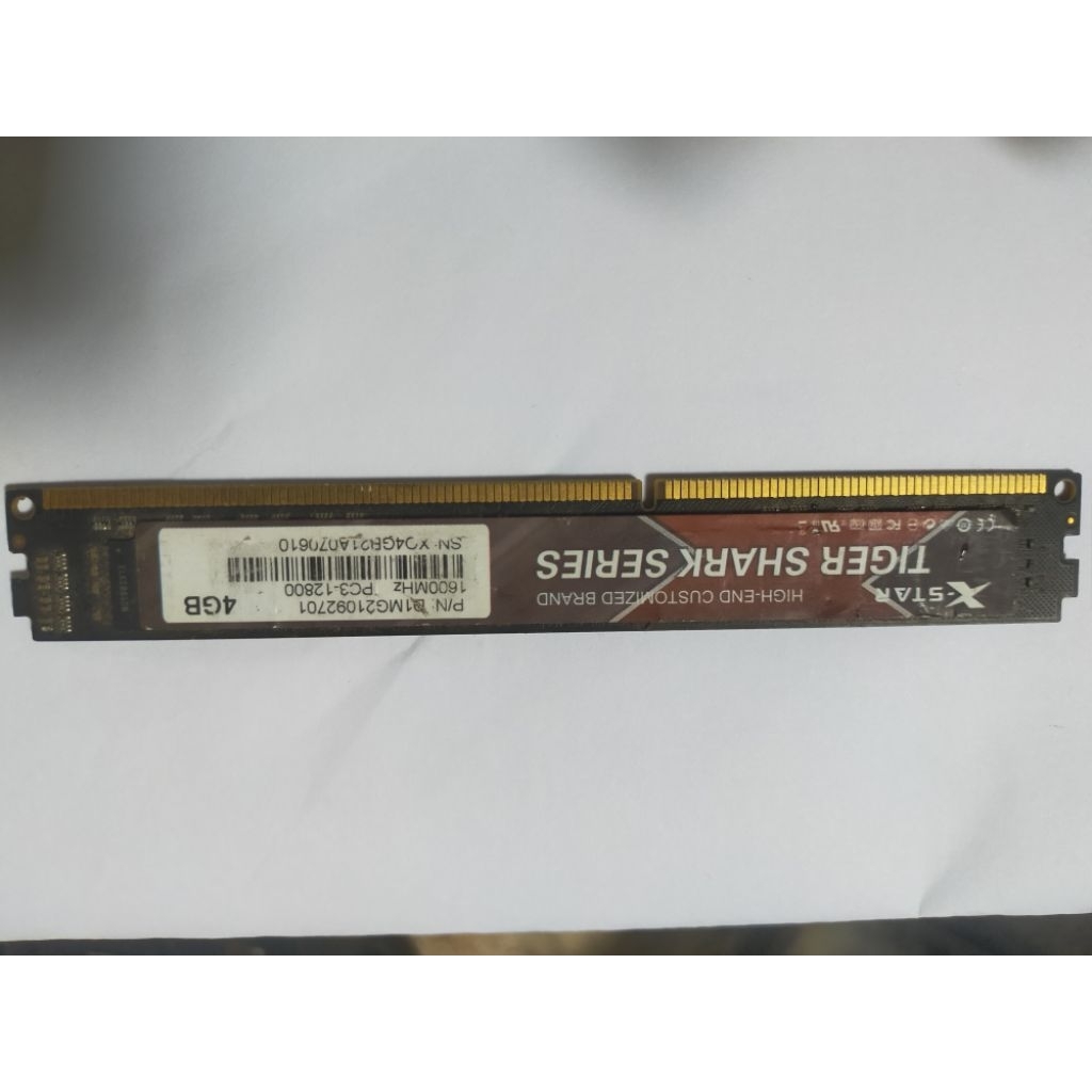 ram PC DDR3 4gb