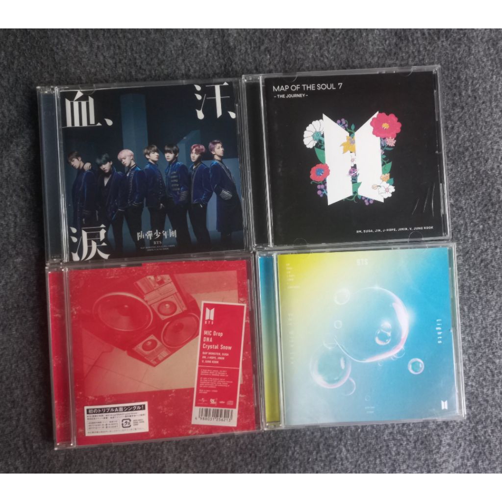 BTS Album CD Jepang Japan Album Unsealed