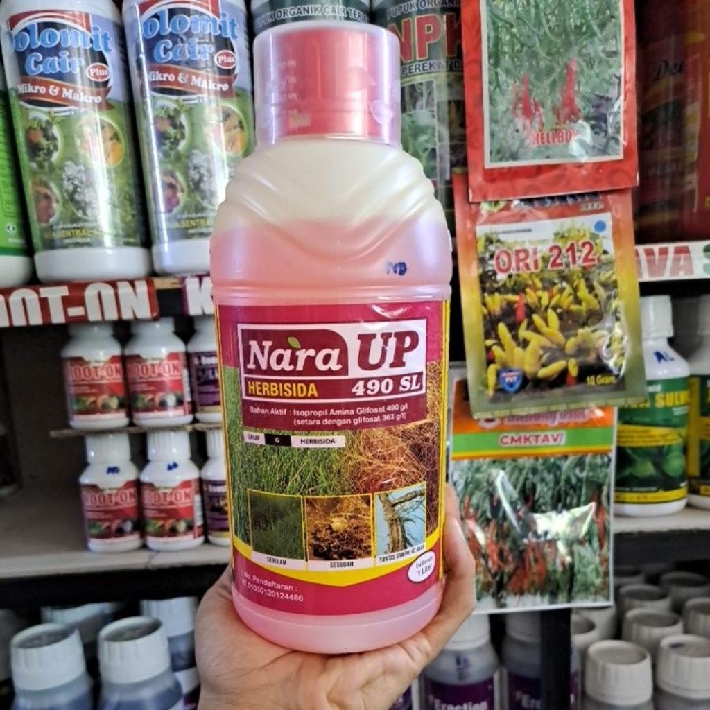 Herbisida Sistemik Nara UP 490 SL 1 liter Nara up