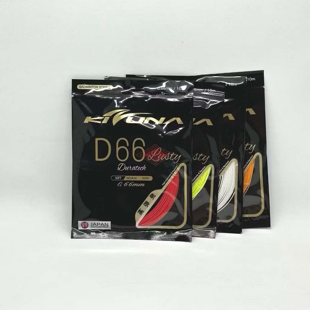 SENAR RAKET BADMINTON KIZUNA D66 LUSTY DURATECH ORIGINAL