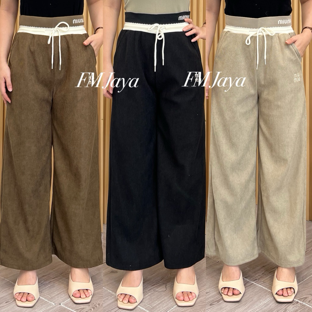CELANA KULOT CODORAY 1125 || CELANA PANJANG WANITA || CODORAY HIGH WAIST PREMIUM || PANTS KULOT WANI
