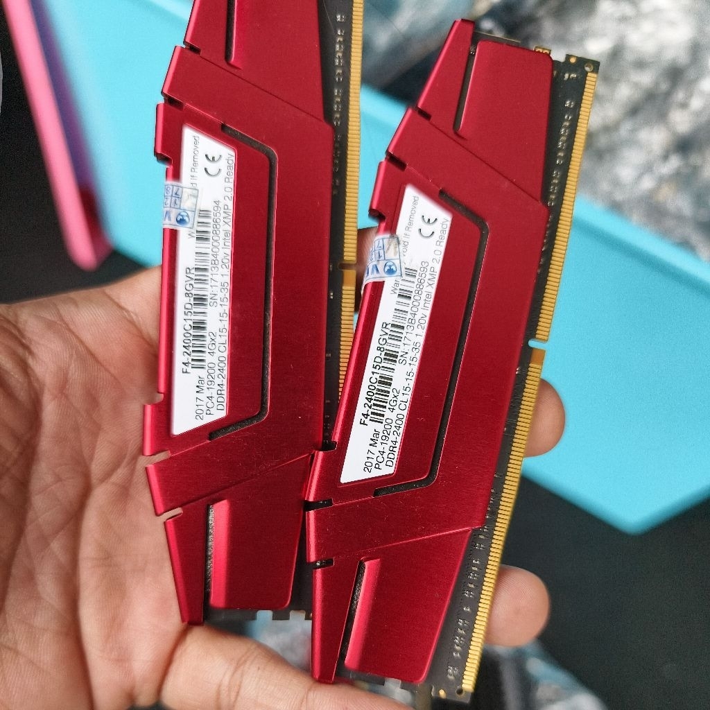 ram gaming gskill 8gb 2x4gb ddr4 2400mhz