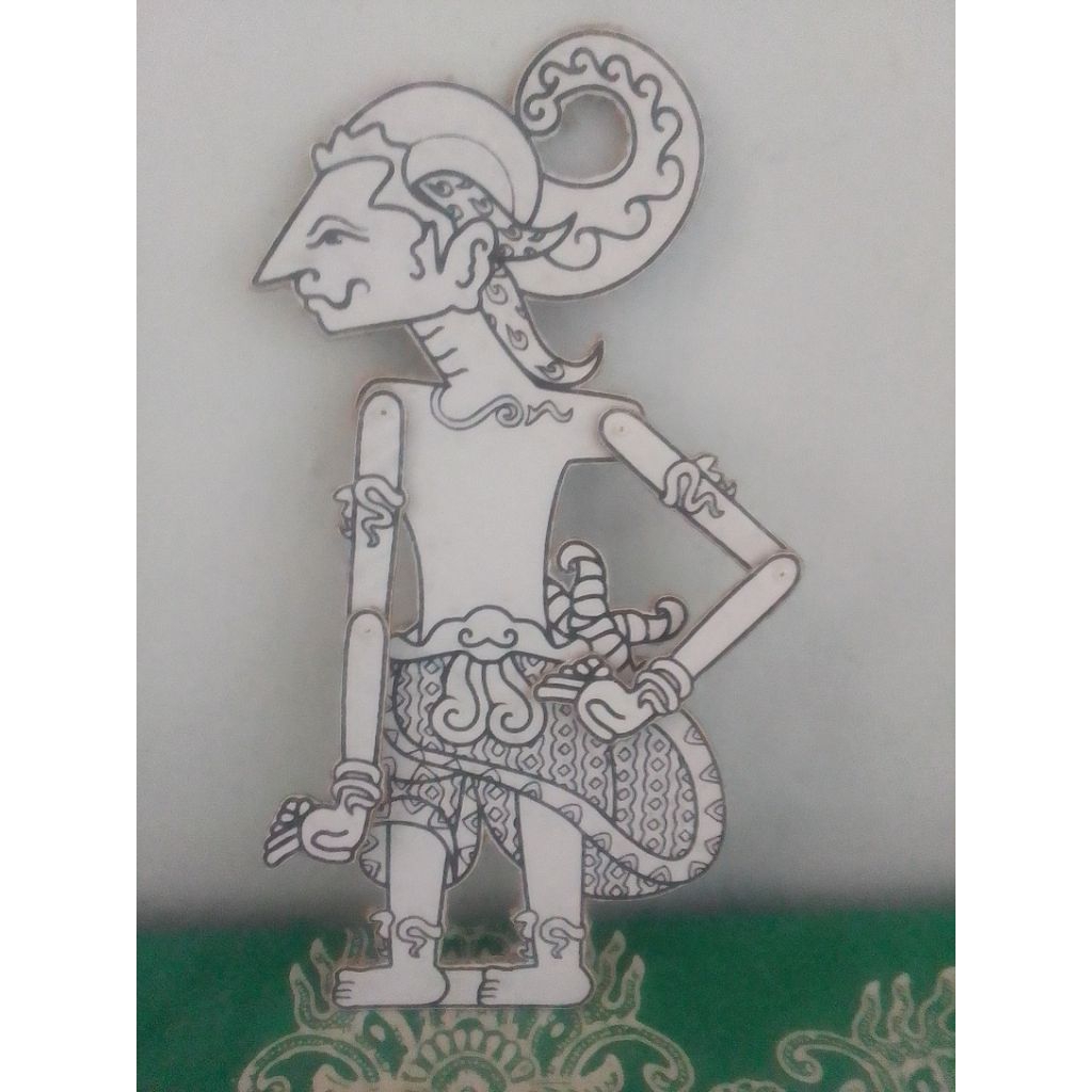 Wayang Kardus Nakula/Sadewa
