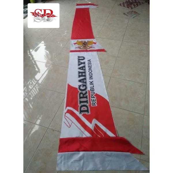 Bendera Umbul-umbul Bandir Dirgahayu indonesia 4 Meter