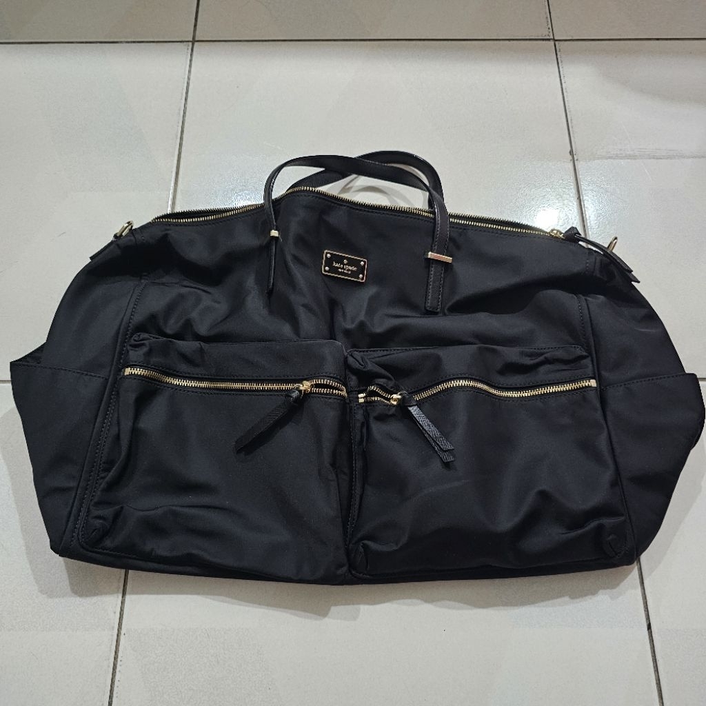 Kate Spade Wilson Road Carmella Nylon Weekender Travel Bag 100% Original