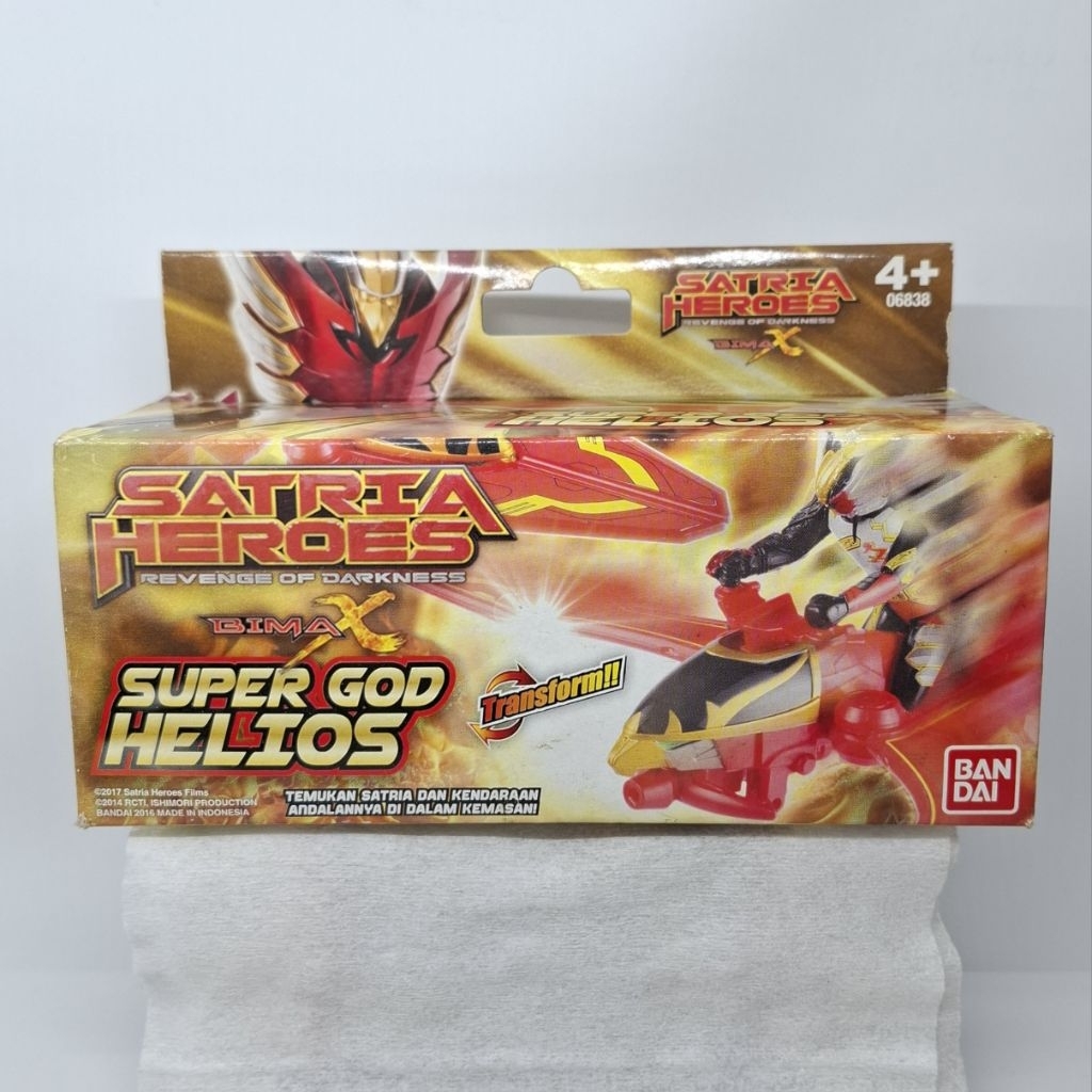 Bima X Super Helios Bandai
