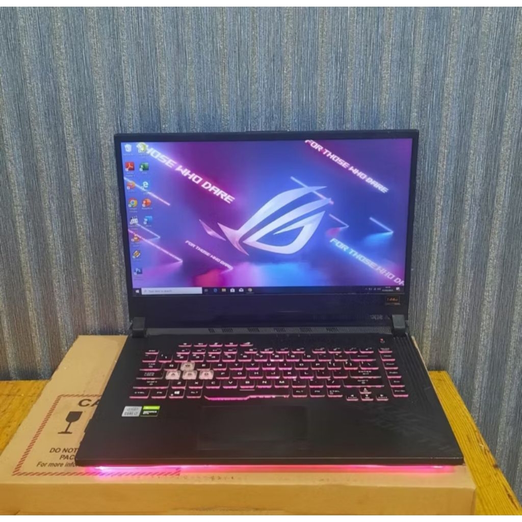 Laptop Asus ROG Strix G512LI ( Republic Of Gamers ) Second, Core i7-10750H, Gen 10th,