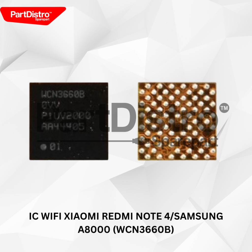 IC WIFI XIAOMI REDMI NOTE 4/SAMSUNG A8000 (WCN3660B)
