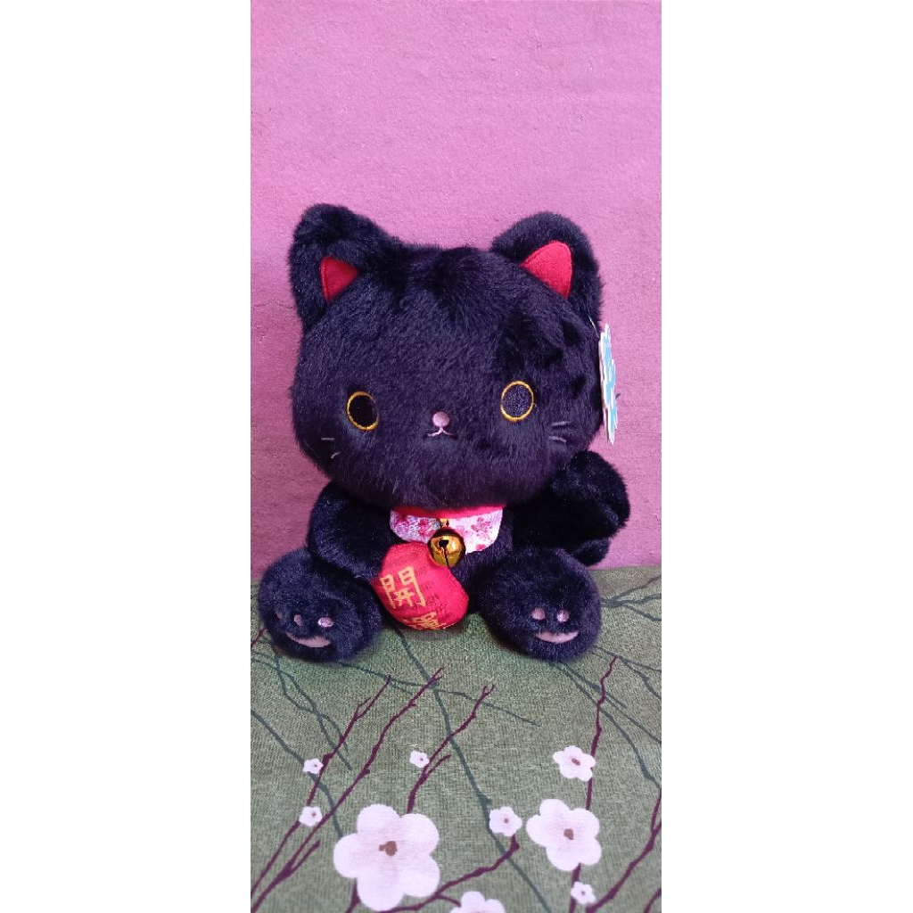 Boneka Kucing Hoki Hitam