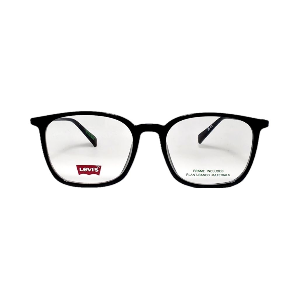 Frame Kacamata Levis LV7235F 807 53-18-150 Shiny Black Original