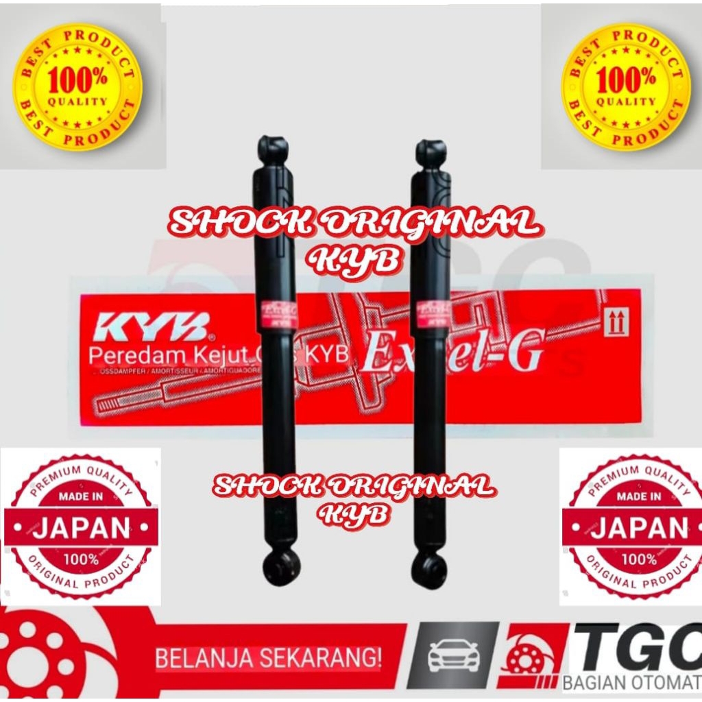 SHOCKBREAKER BELAKANG PAJERO / TRITON MERK KAYABA EXCEL-G KAYABA ORIGINAL