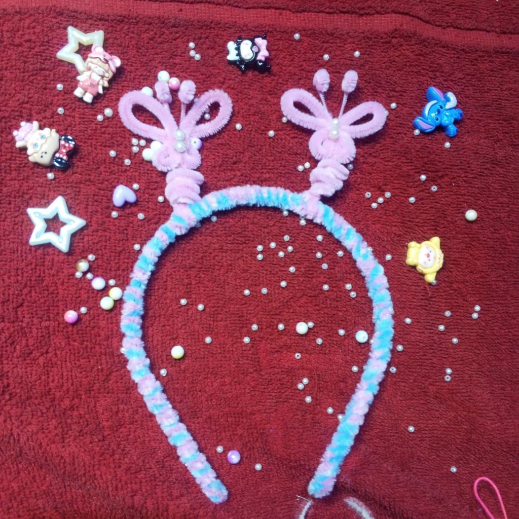 Bando Rambut Motif Lucu Cat Ears Wanita Anak & Dewasa Perempuan Fashion