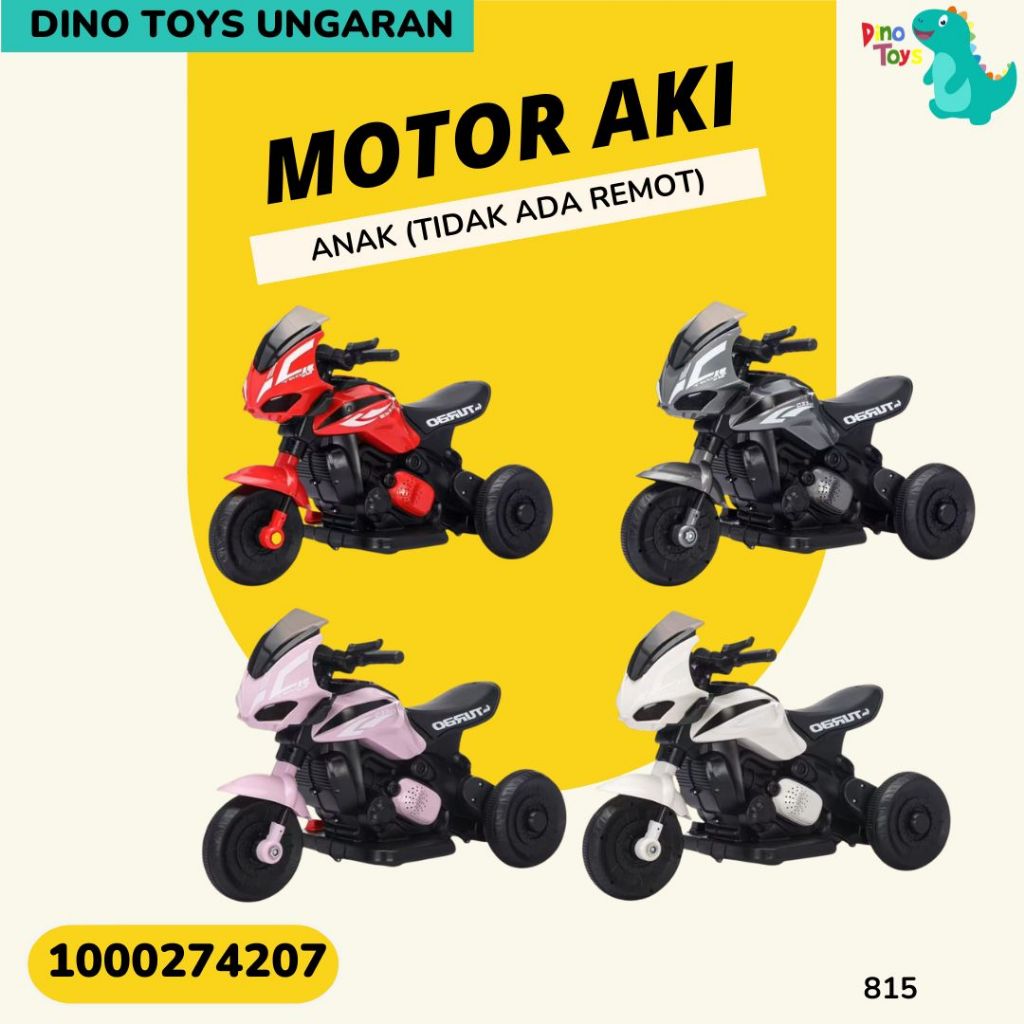 MOTOR AKI ANAK VORTEC 815 DINO TOYS UNGARAN MOTOR AKI ANAK SEMARANG
