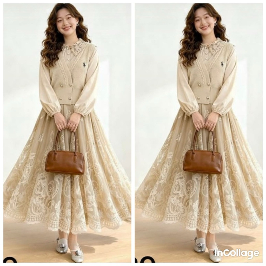 GAMIS RAJUT ROMPI TERBARU