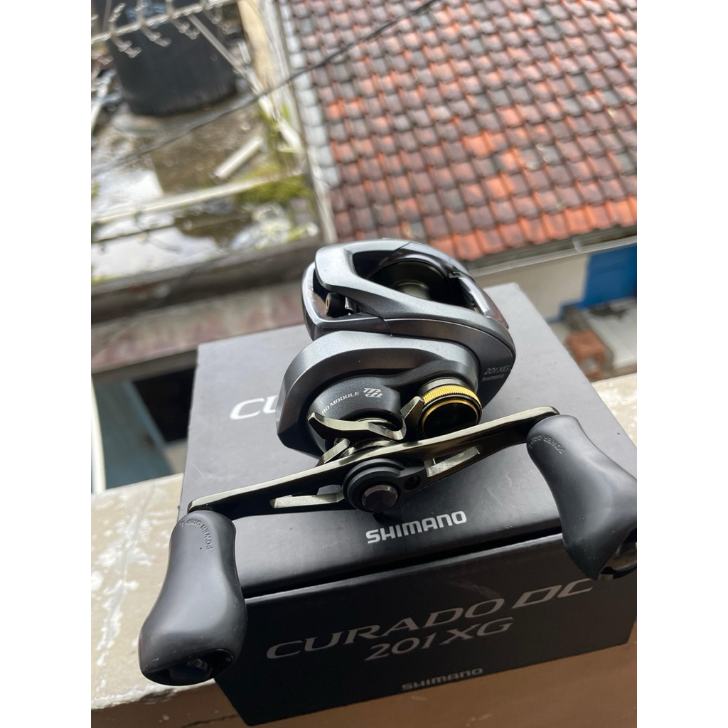 reel bc shimano curado dc 201xg second