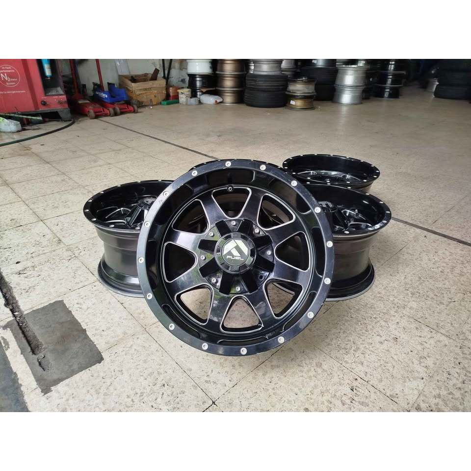 Velg FUEL R15 lebar7 pcd6X139,7  5 biji