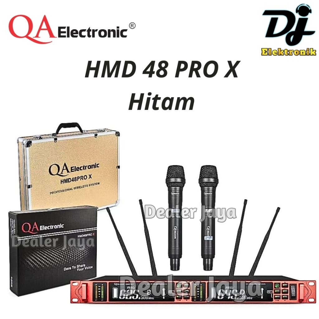 Mic Wireless QA Electronic HMD 48 PRO X / HMD48 PRO - 2 Mic Hand (QA Elektronik)