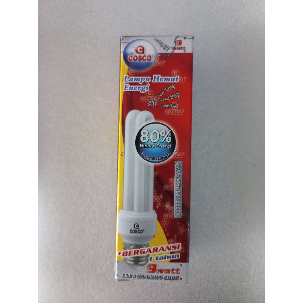 Lampu LED A-Bulb Cosco Master 9 Watt.