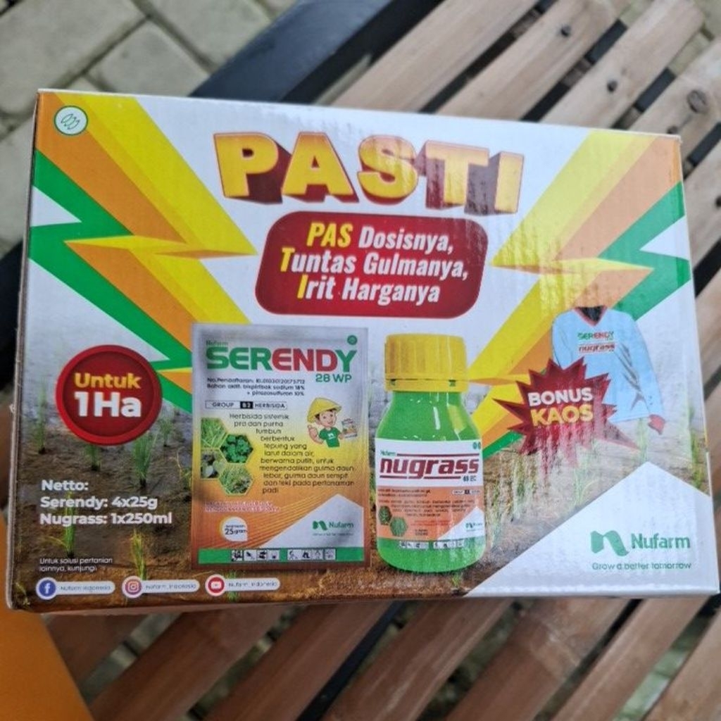 serendy nugrass paket komplit serendy nugrass obat rumput disawah