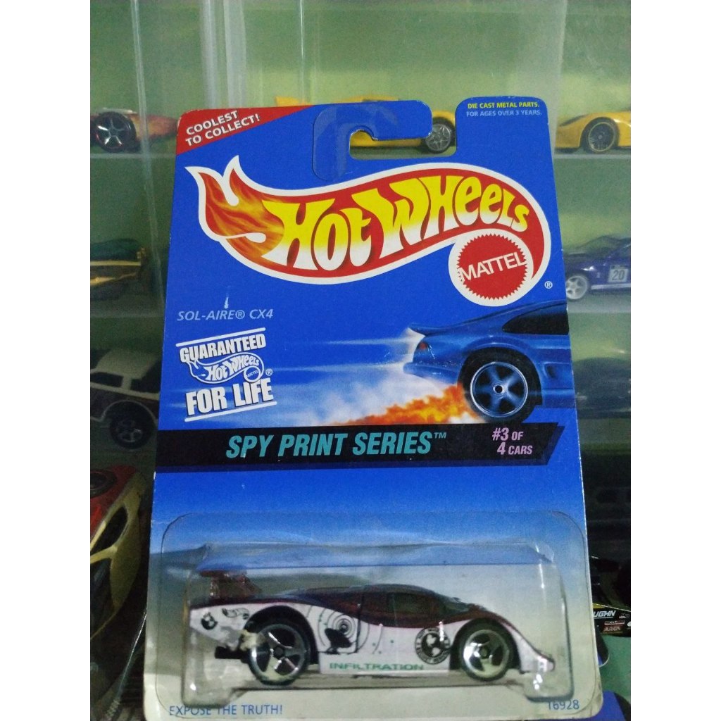 Hotwheels Sol - Aire CX4 Spy Print Series Jago Balap