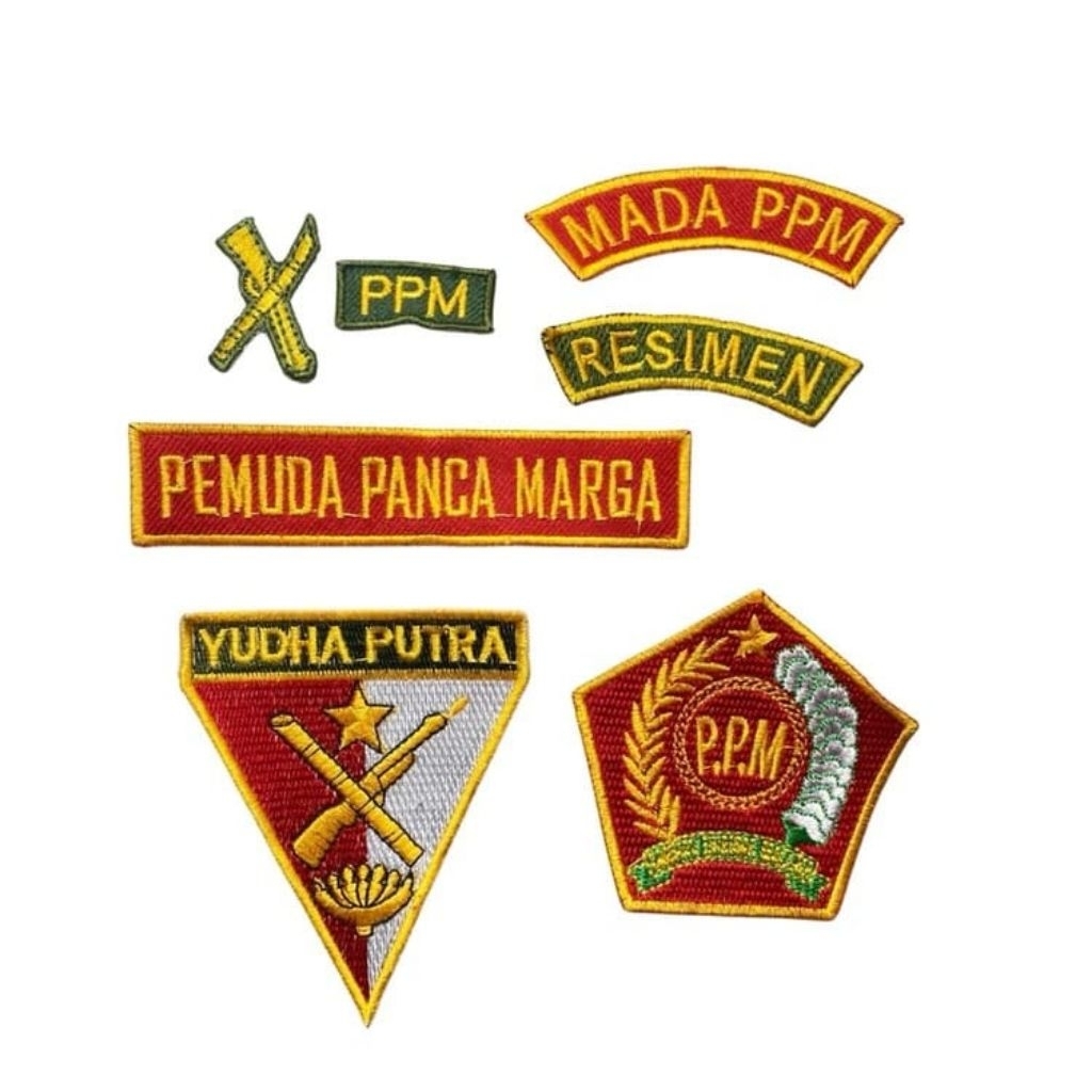 Bordir Patch emblem PPM PDH