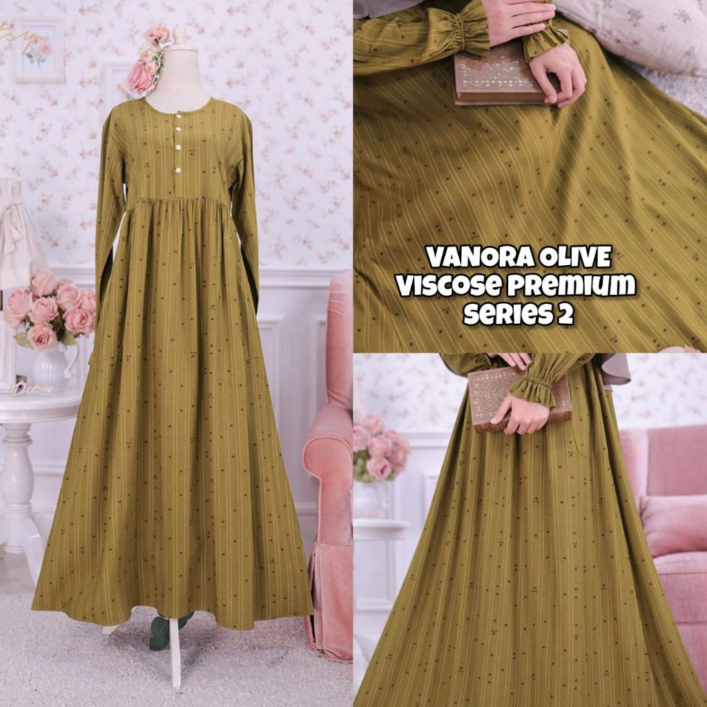 ditsy nightgown, ditsy gamis, ditsy homedress katun