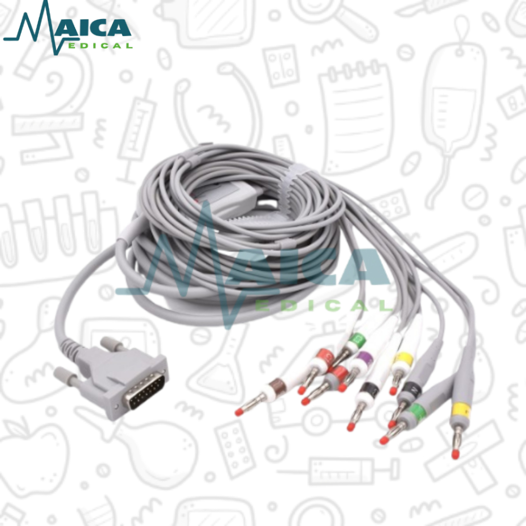 Kabel EKG Mindray R3 R12 Compatible 10 Lead