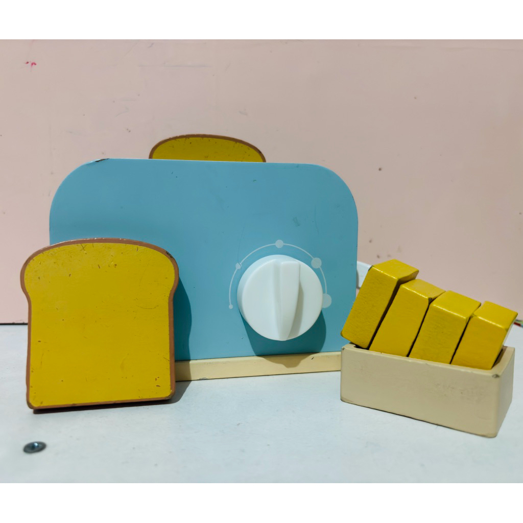preloved toaster wooden toys