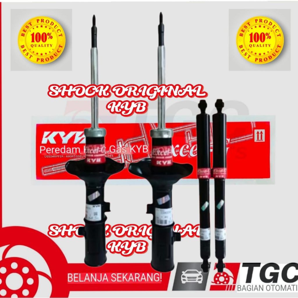 SHOCKBREAKER DEPAN BELAKANG HYUNDAI ATOZ MERK KAYABA EXCEL-G ORIGINAL