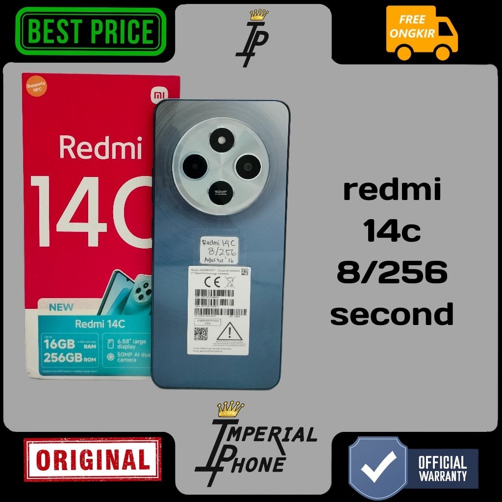 redmi 14c 8/256 second