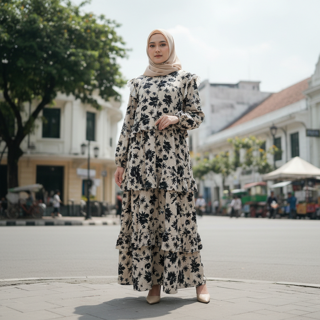 Lafreya Gamis Wanita Dewasa Import Original Premium Quality