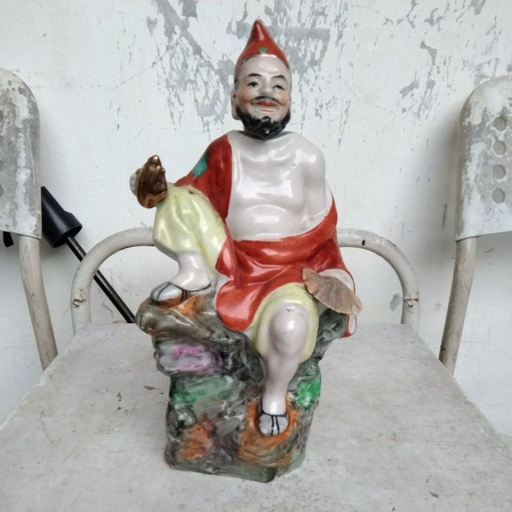 PATUNG KERAMIK JADUL DEWA CINA