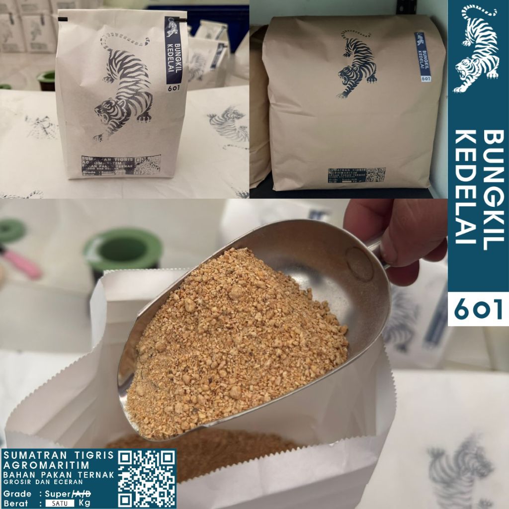 SBM/BUNGKIL KEDELAI MURNI 1KG / 5KG (grade super)/sample