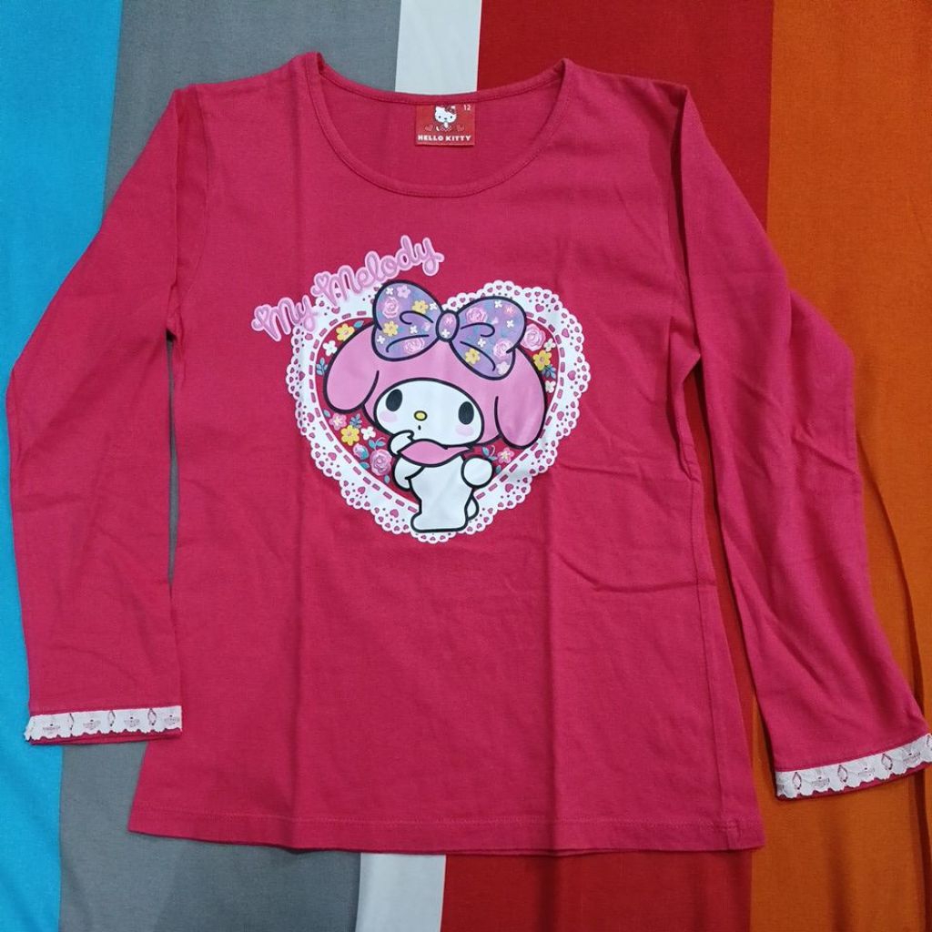 [PRELOVED] SWEATER LENGAN PANJANG MY MELODY SANRIO