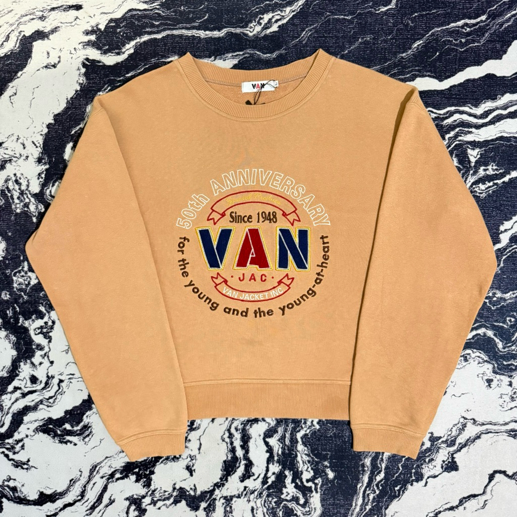 Van jac 50th anniversary crewneck