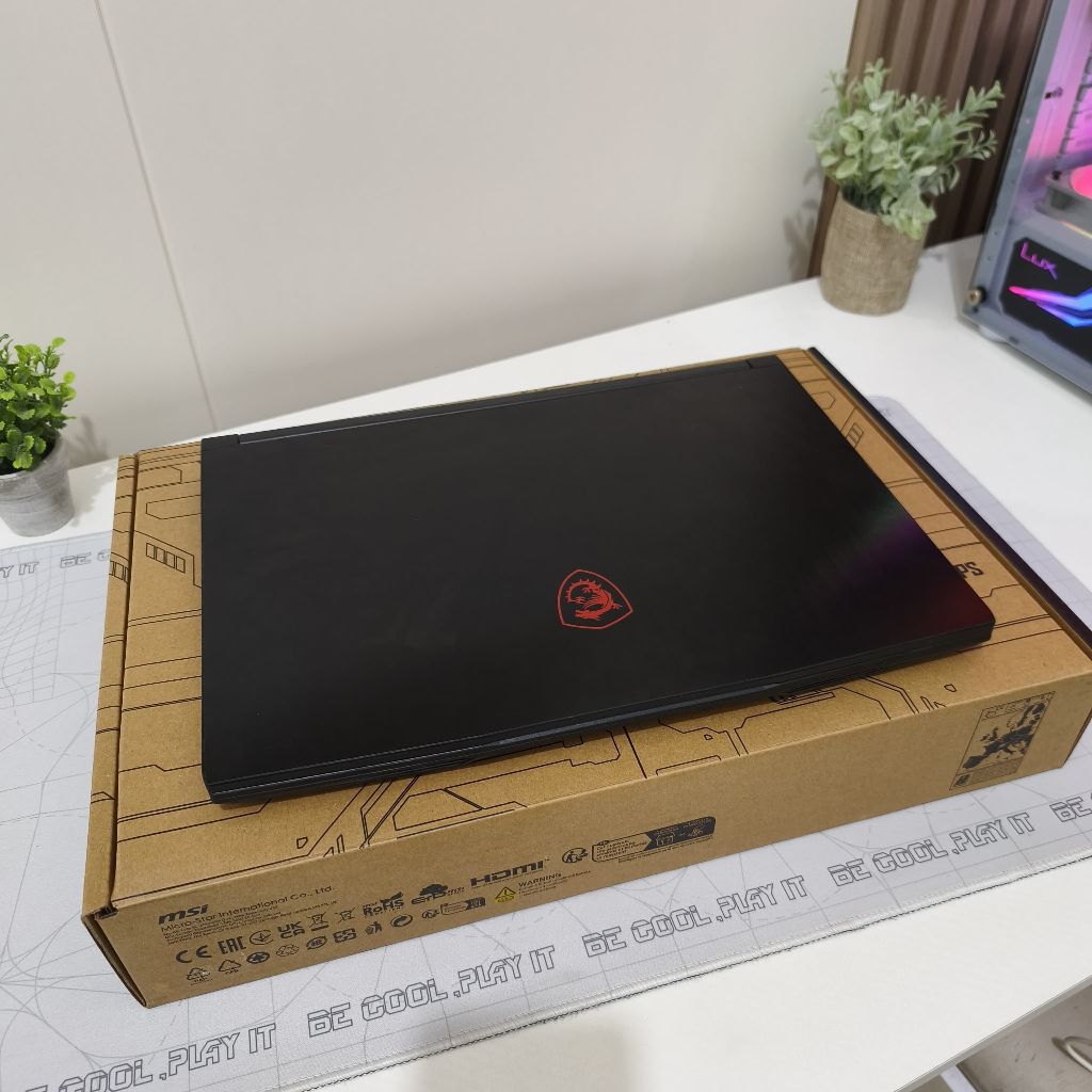 Laptop Gaming i7 12650H | RTX 3050 | 64GB Ram - MSI GF63 Thin 12UC ORIGINAL