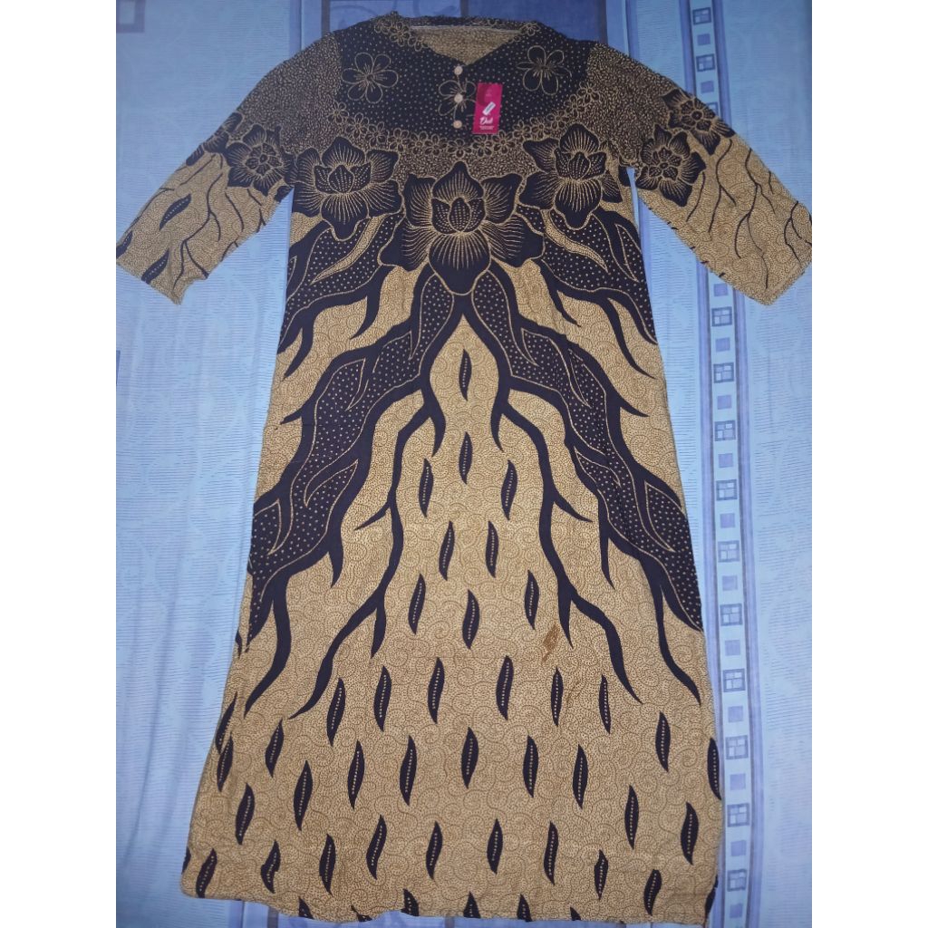 [BARU] Daster Katun Wanita Lengan Panjang dan Pendek Motif Batik Pekalongan Asli