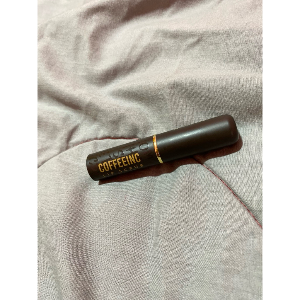 ( preloved ) SOMETHINC Coffee Lip Scrub, lip scrub, lip somethine, lip scrub kopi, lip scrub halus, 