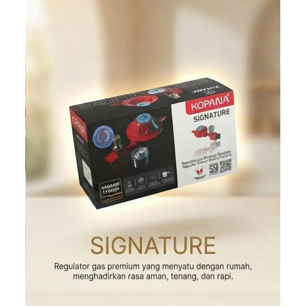 paket regulator gas kopana pertamina 100% jamin Original