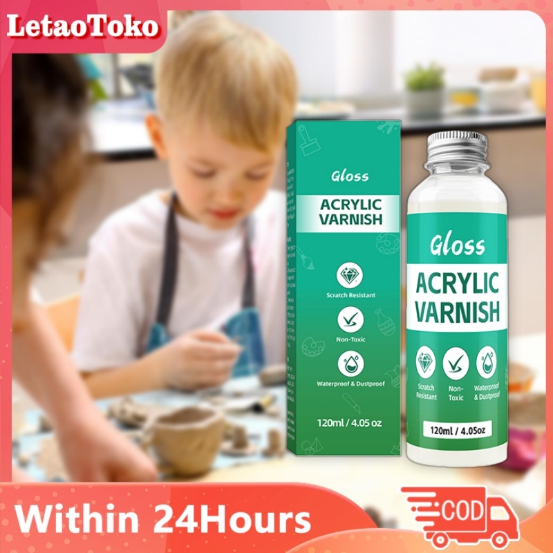 Gloss Clay Varnish - Signature Gloss Varnish For Acrylic Painting - Varnish For Acrylic Painting - G