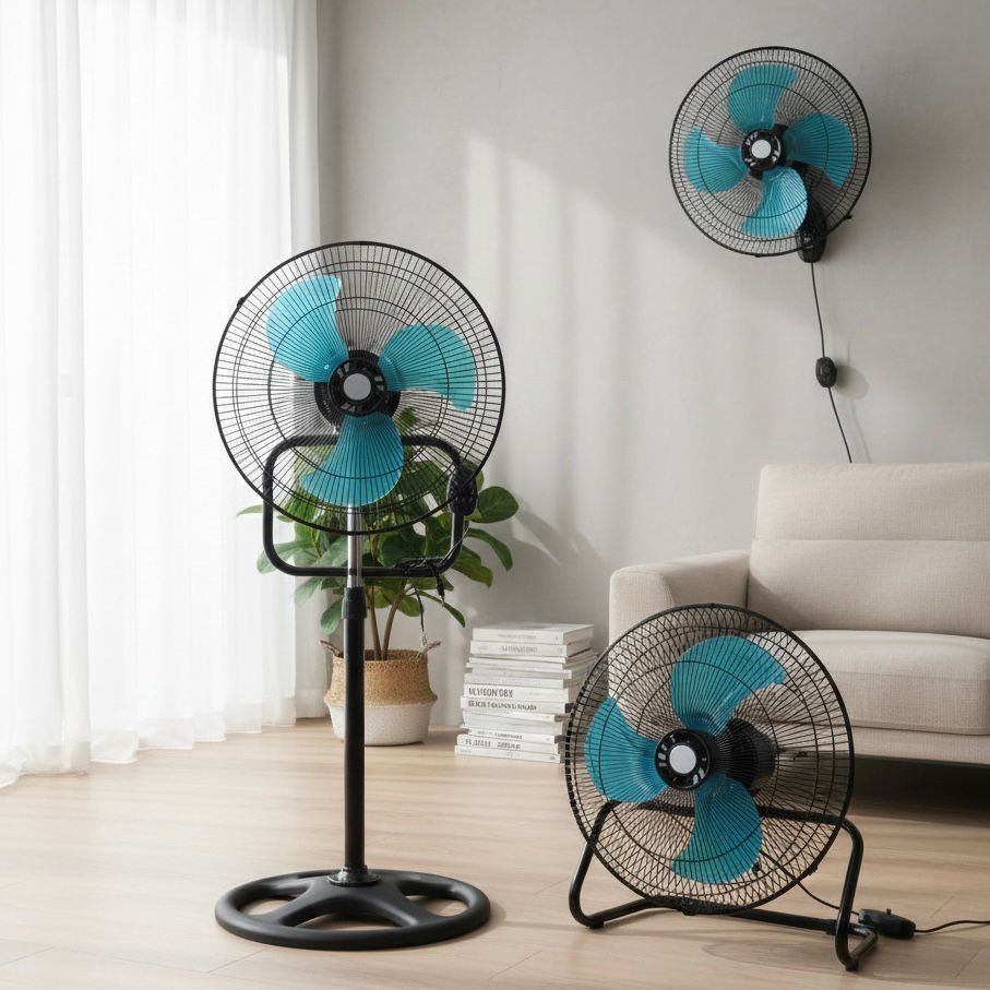 [COD] KIPAS ANGIN TD TWIN DOG 3IN 1 MULTI FUNGSI / KIPAS ANGIN BESI DINDING MEJA