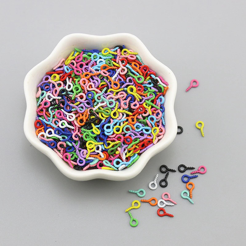 [10GR] PAKU ULIR SEKRUP KAIT MIX WARNA WARNI BAHAN DIY CRAFT